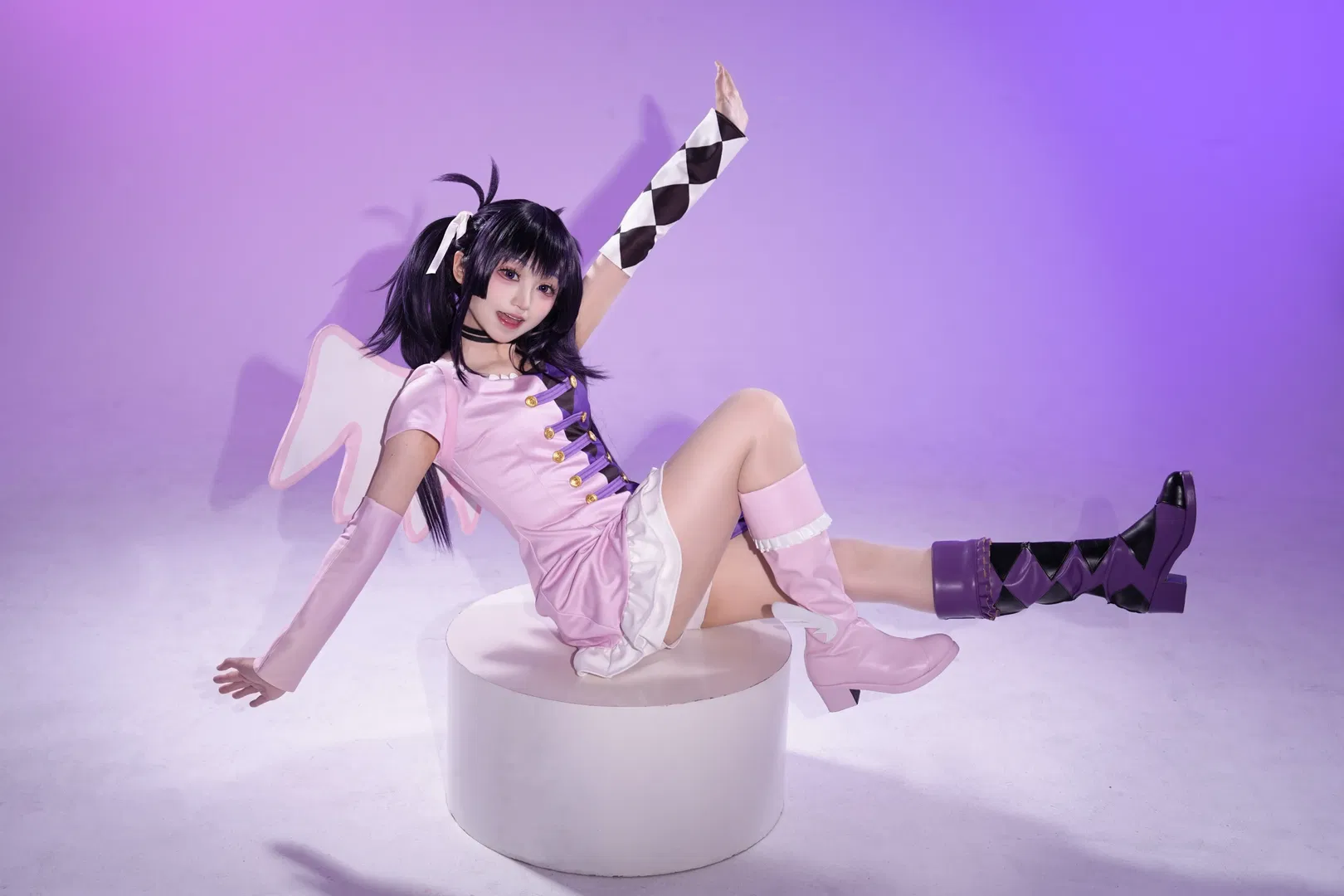 【久里须要cos】美妙旋律里的古早小偶像，把当年的元气穿在身上