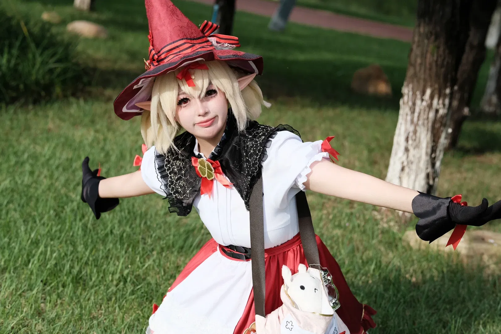【可莉cos】原神火花騎士的戶外魔法體驗 - 第 4 張