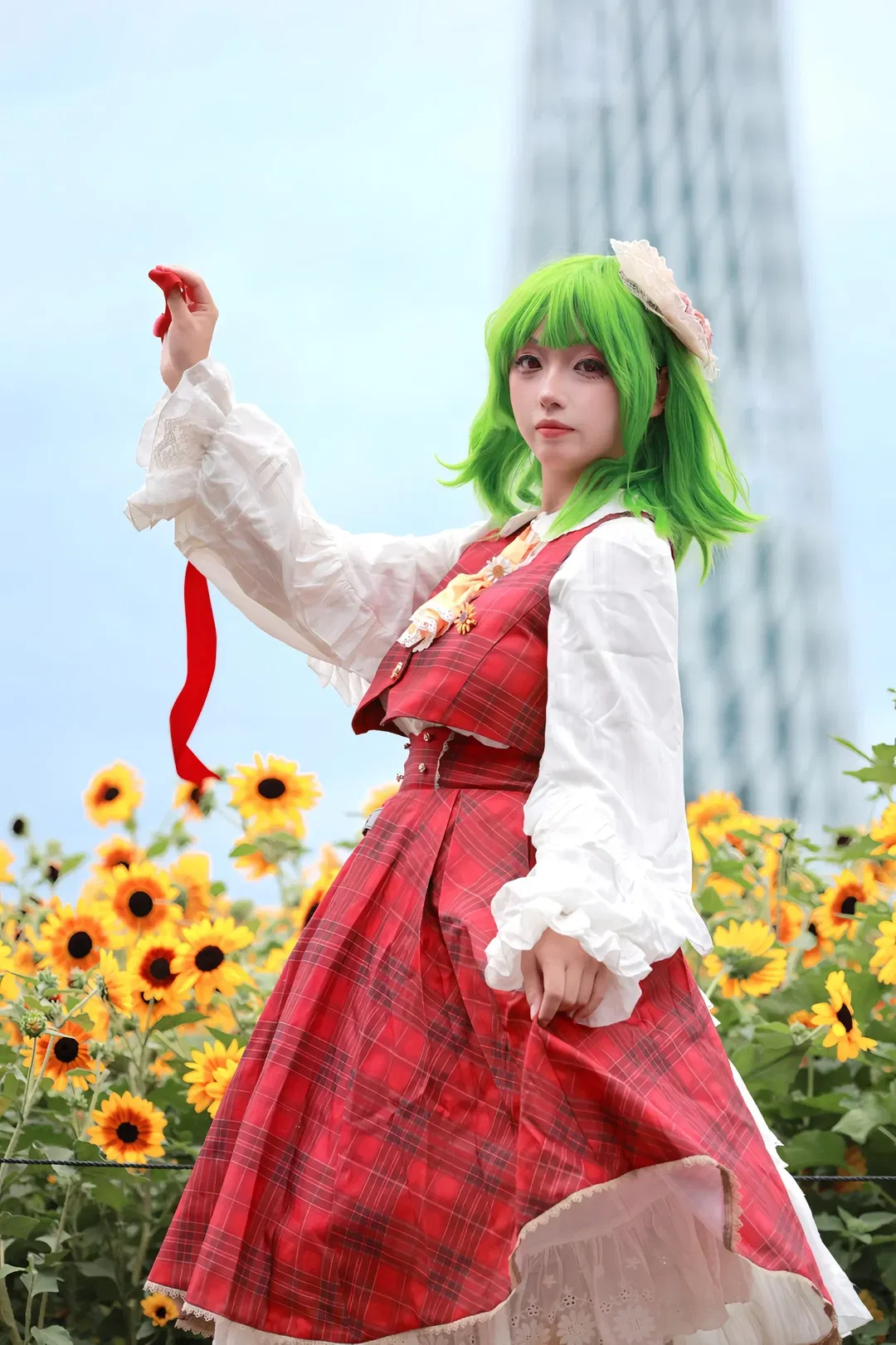 【風見幽香cos】東方Project 四季鮮花之主的向日葵花海正片 - 第 2 張