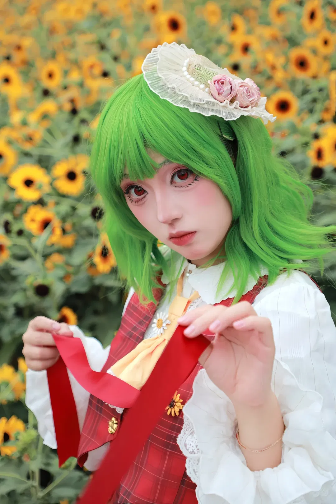 【風見幽香cos】東方Project 四季鮮花之主的向日葵花海正片 - 第 5 張