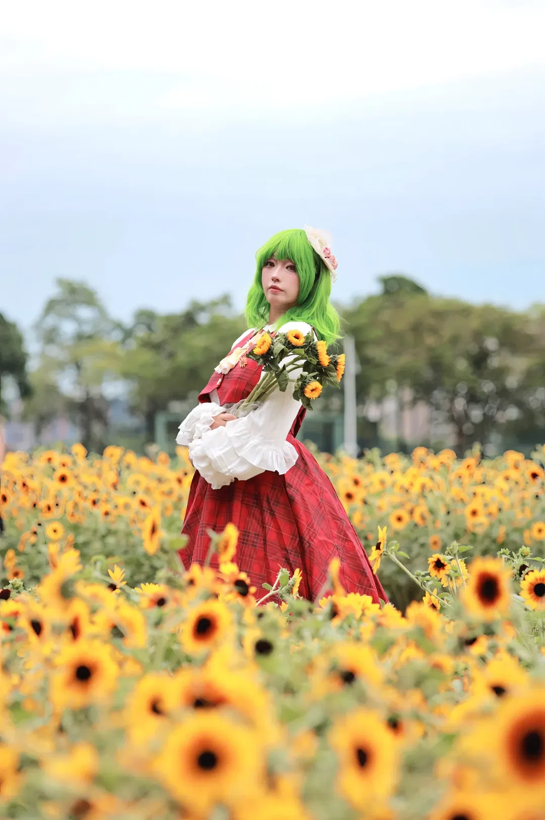 【風見幽香cos】東方Project 四季鮮花之主的向日葵花海正片 - 第 9 張