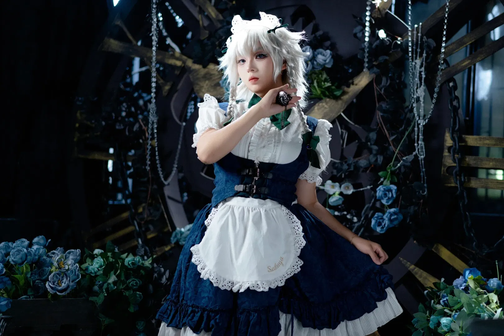 【十六夜咲夜cos】掌控時間的暗黑女僕 - 第 1 張