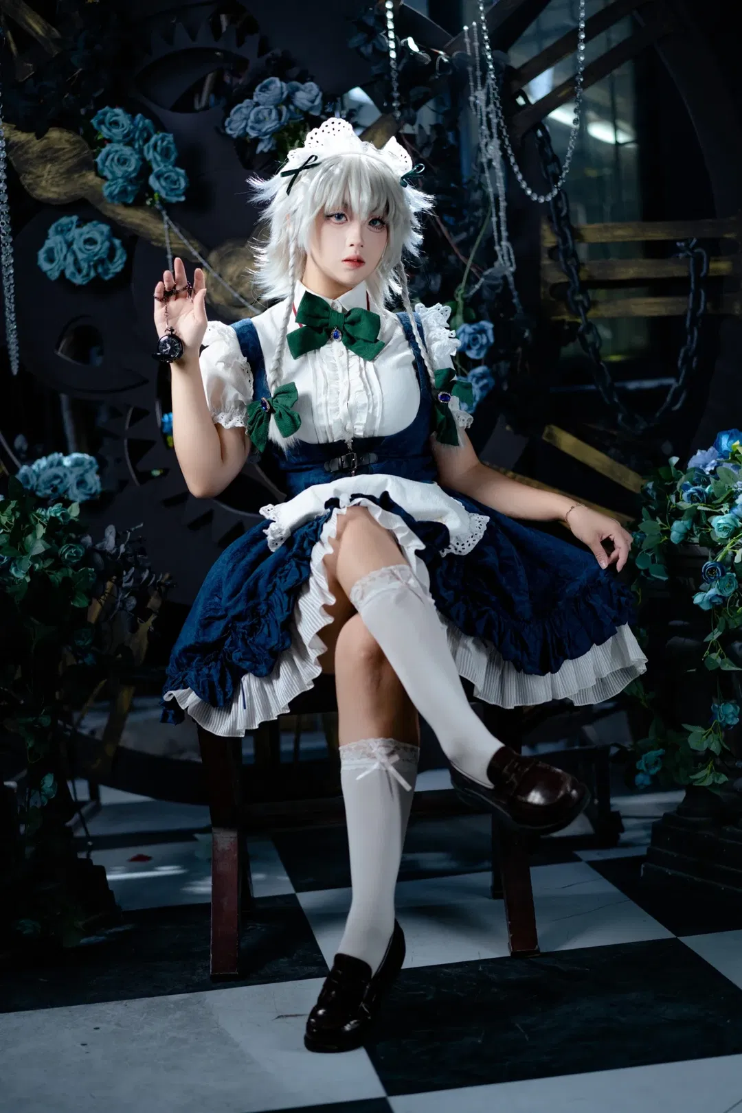 【十六夜咲夜cos】掌控時間的暗黑女僕 - 第 2 張