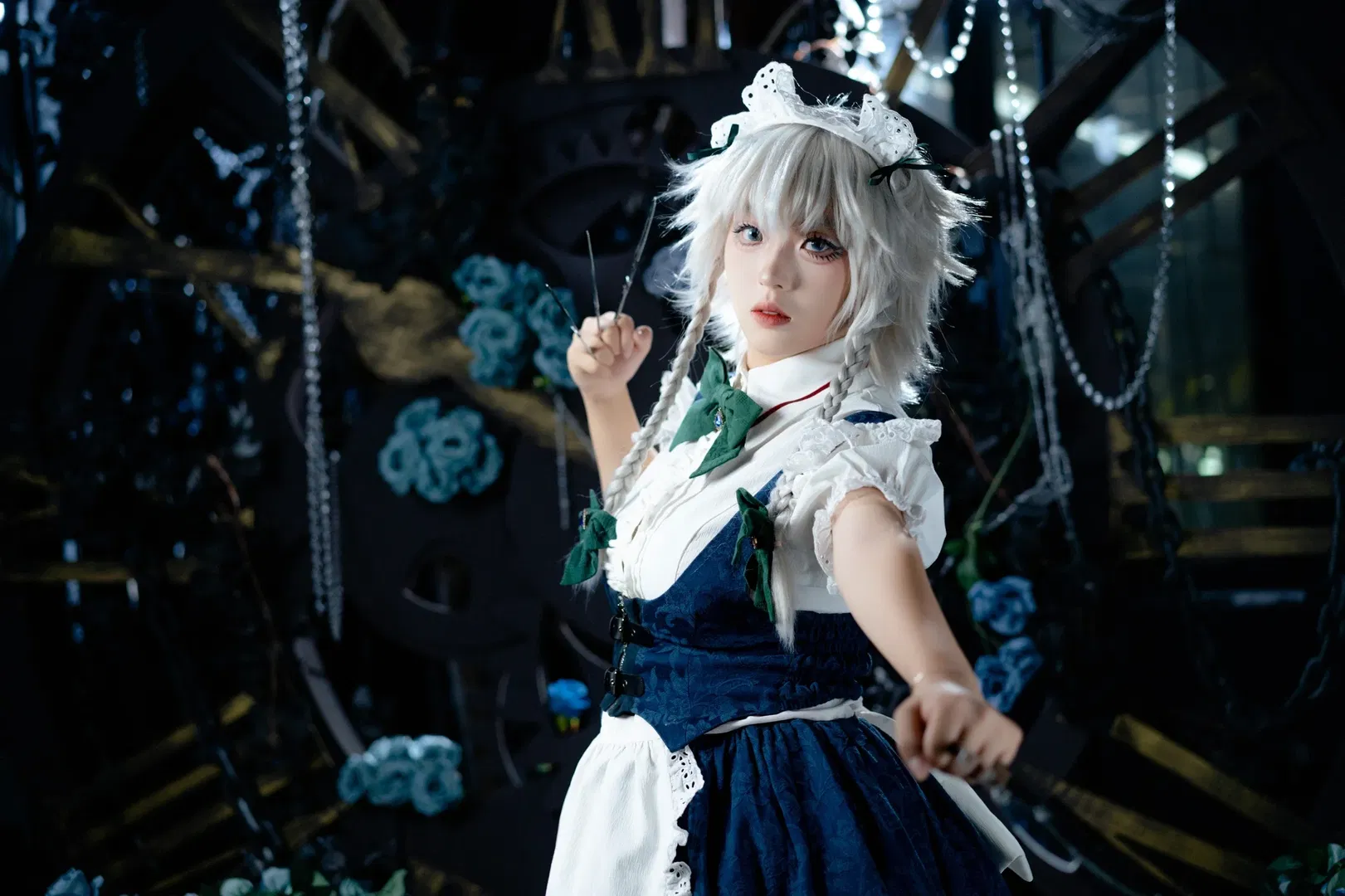 【十六夜咲夜cos】掌控時間的暗黑女僕 - 第 3 張