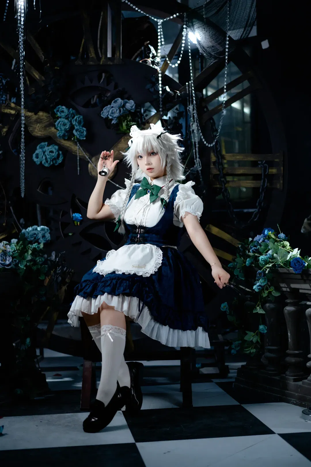 【十六夜咲夜cos】掌控時間的暗黑女僕 - 第 4 張