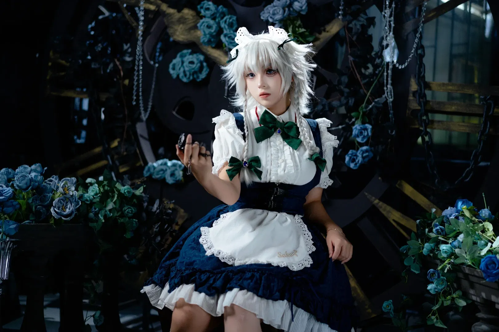 【十六夜咲夜cos】掌控時間的暗黑女僕 - 第 5 張