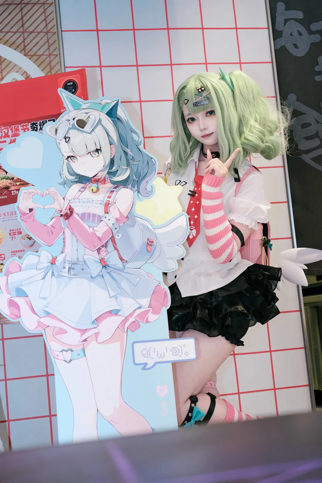 【千夏cos】绝区零肯德基联动，元气满满的妄想天使 - 第 3 张