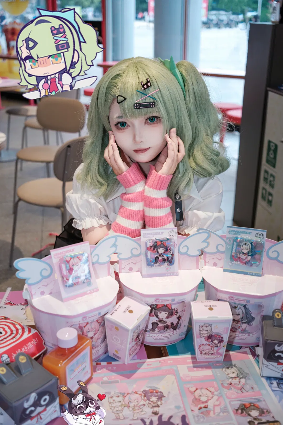 【千夏cos】绝区零千夏的肯德基联动萌系记录 - 第 1 张