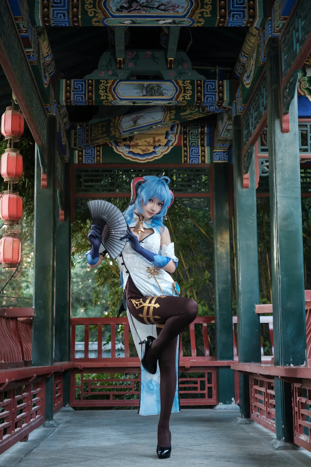 【甘雨cos】原神逐月節，璃月園林裡的中式隨拍 - 第 4 張