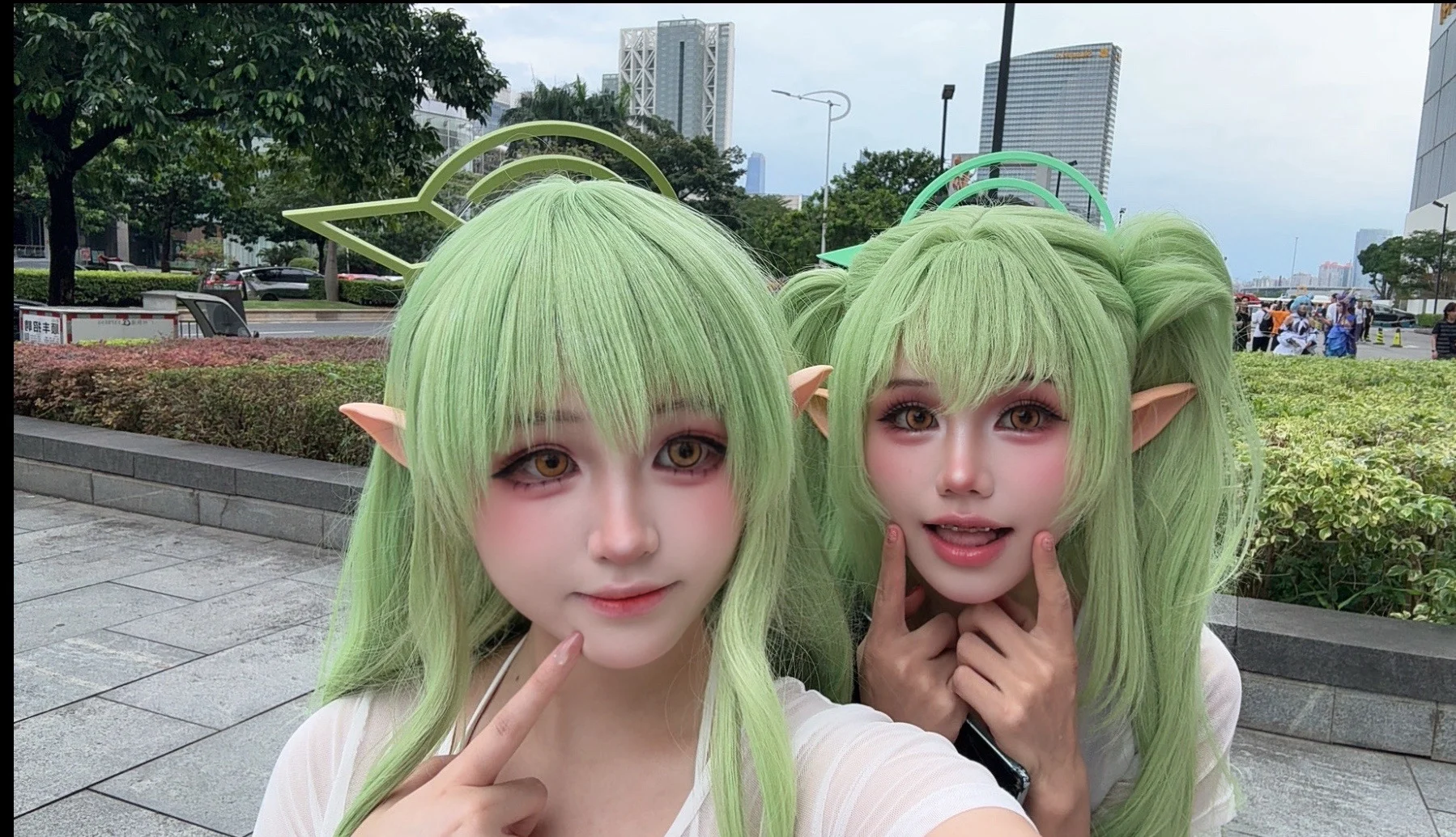 【橘光橘望cos】漫展精灵双子装造记录 - 第 2 张