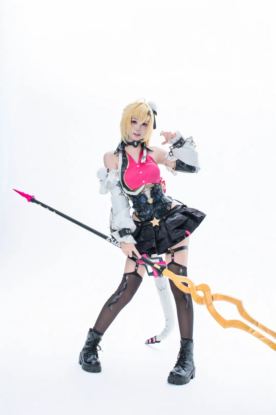 【希希芙cos】绝区零粉黑机能风正片 - 第 5 张