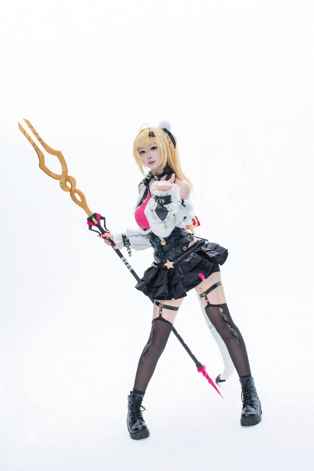 【希希芙cos】绝区零粉黑机能风正片 - 第 6 张