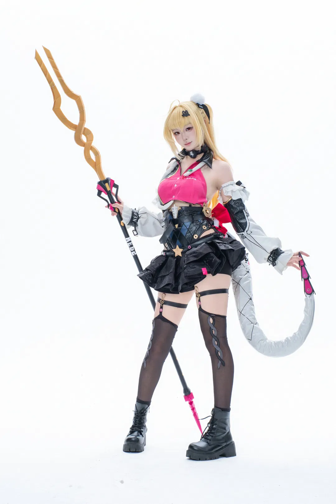 【希希芙cos】绝区零粉黑机能风正片 - 第 7 张