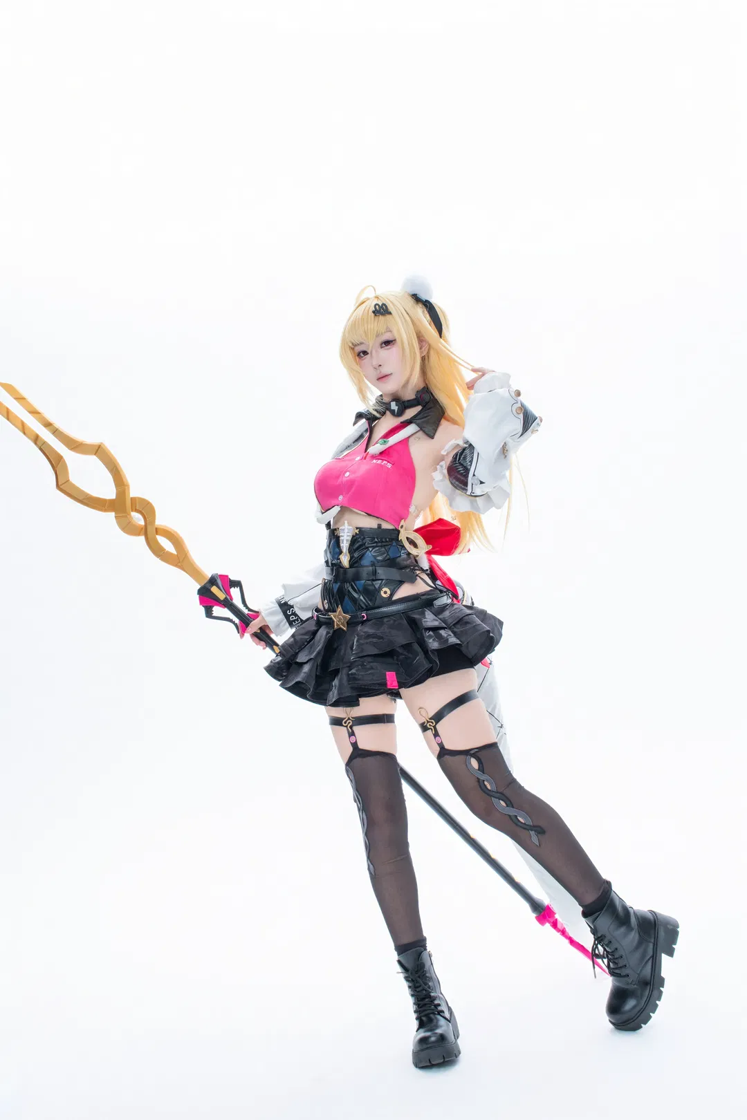 【希希芙cos】绝区零粉黑机能风正片 - 第 8 张