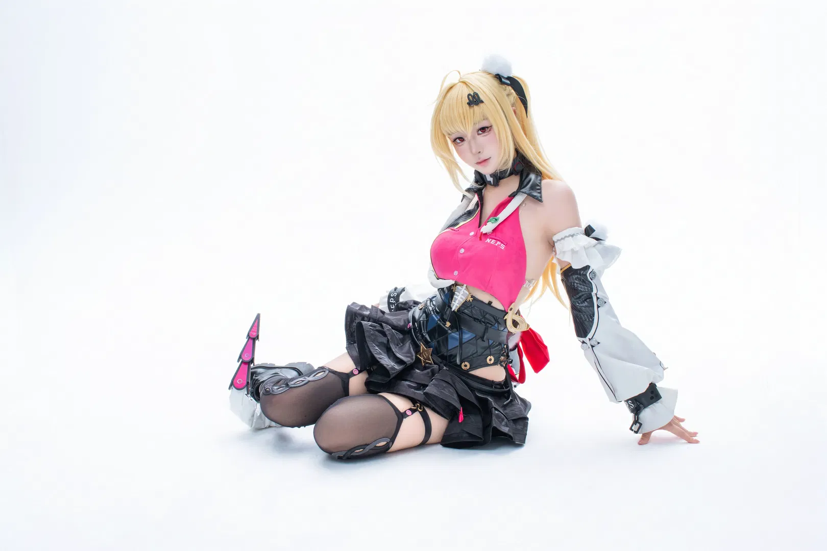 【希希芙cos】绝区零粉黑机能风正片 - 第 9 张