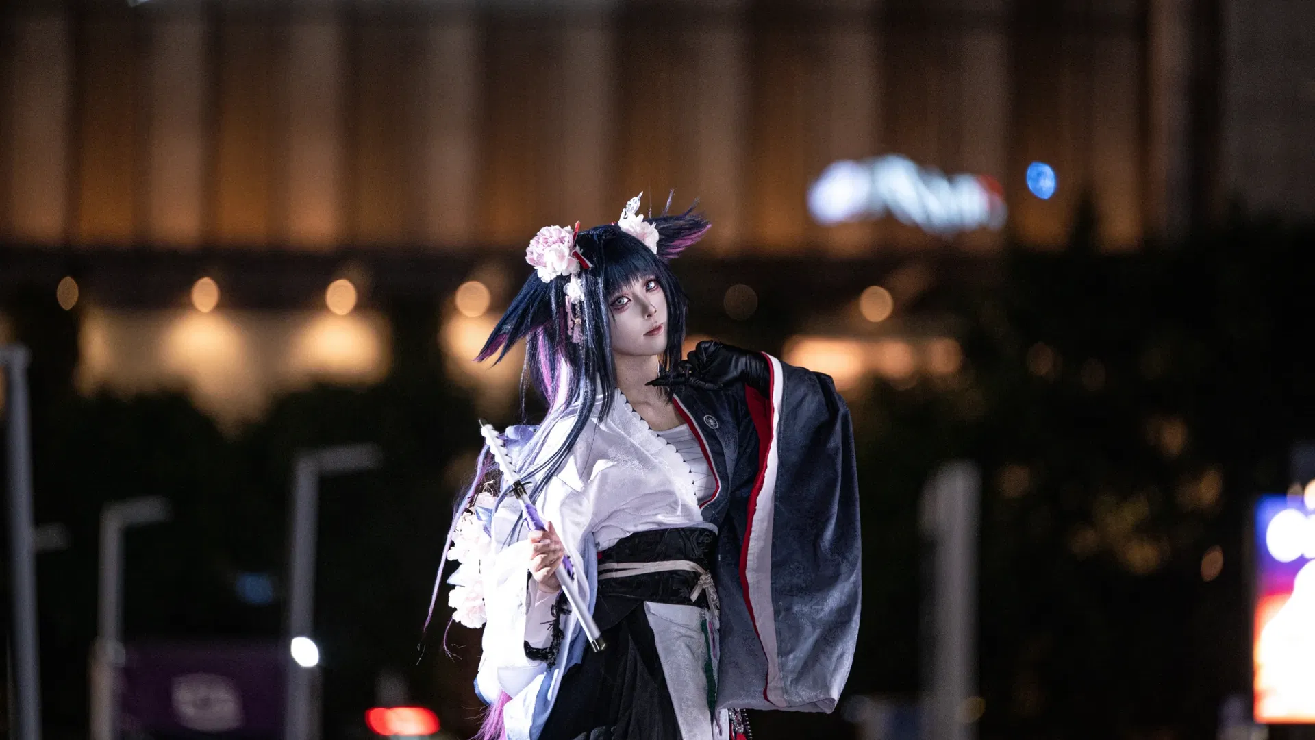 【澪cos】明日方舟雨夜里的都市行动 - 第 4 张