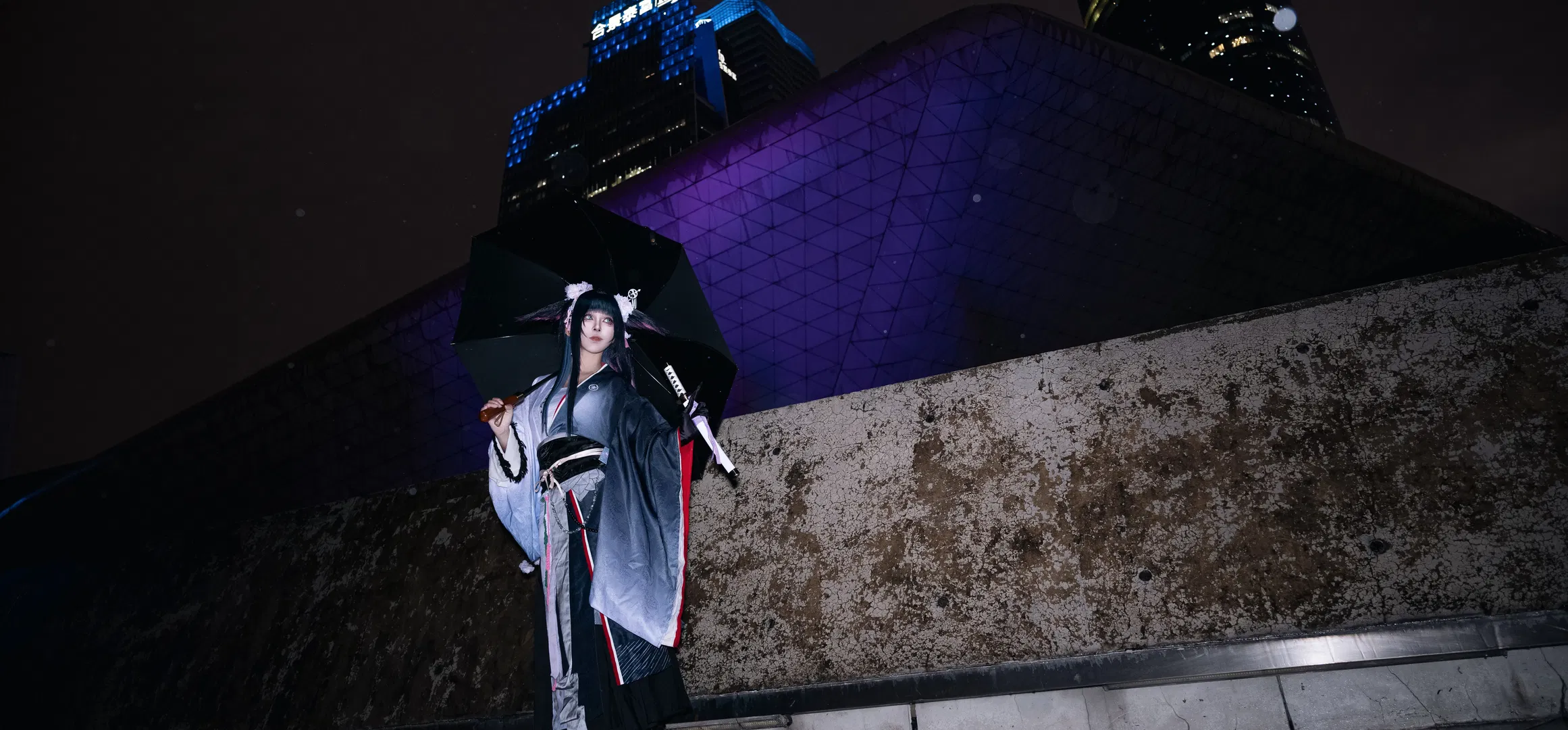 【澪cos】明日方舟雨夜里的都市行动 - 第 5 张