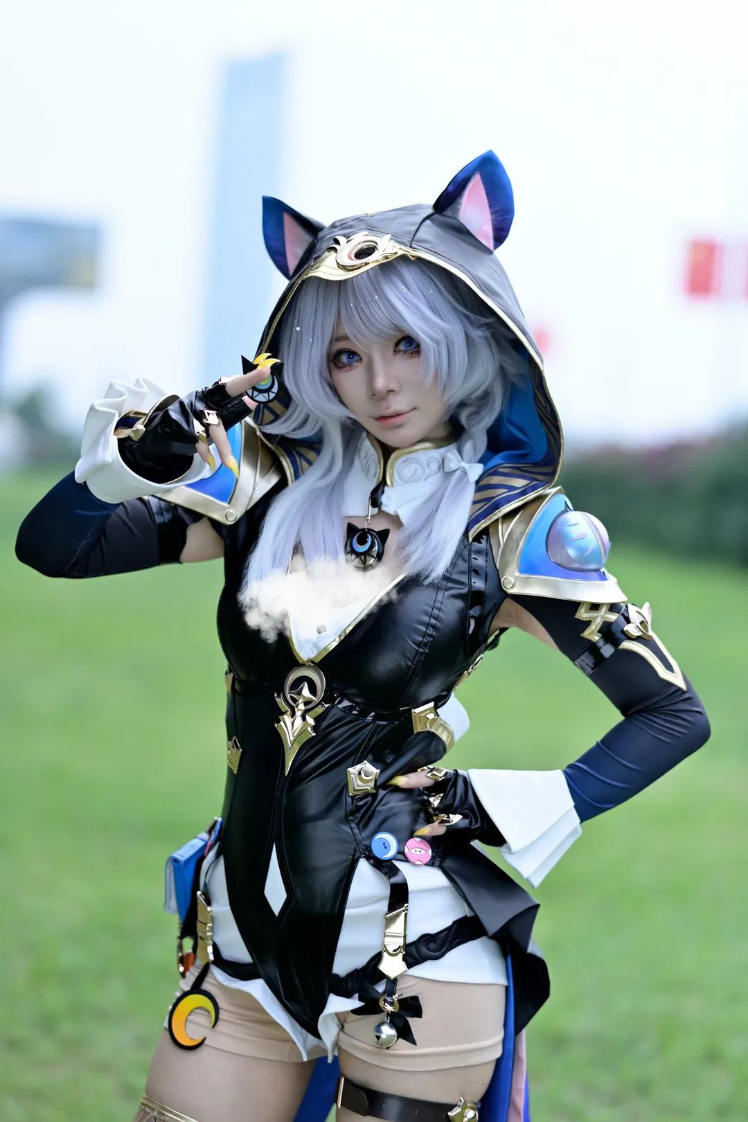 【赛飞儿cos】崩坏星穹铁道翁法罗斯的灵动猫猫出没漫展 - 第 2 张