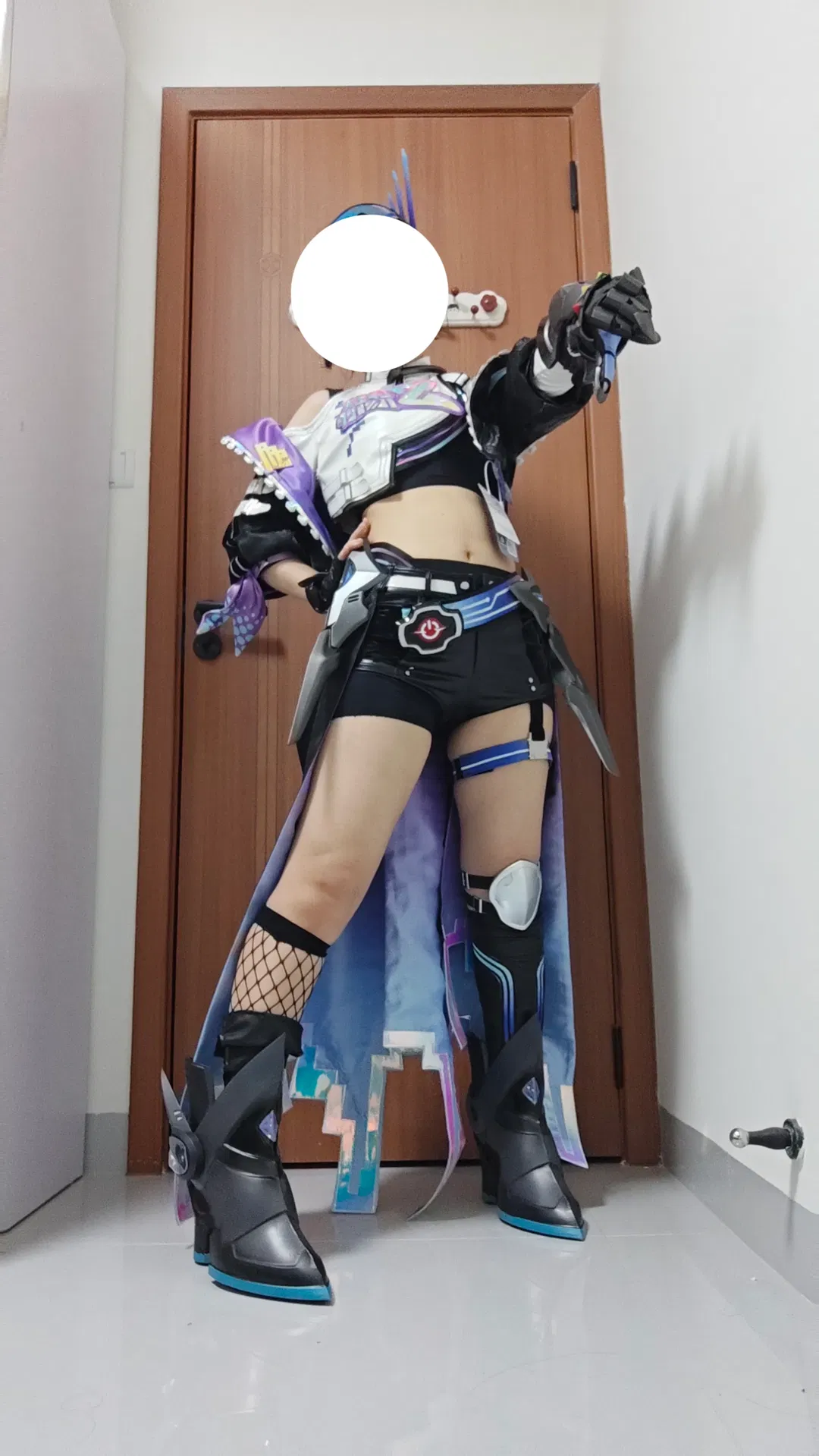 【银狼lv999cos】试衣体验，道具细节拉满但版型偏小 - 第 1 张