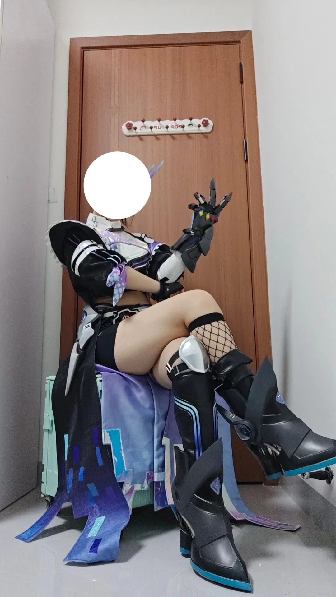 【银狼lv999cos】试衣体验，道具细节拉满但版型偏小 - 第 4 张