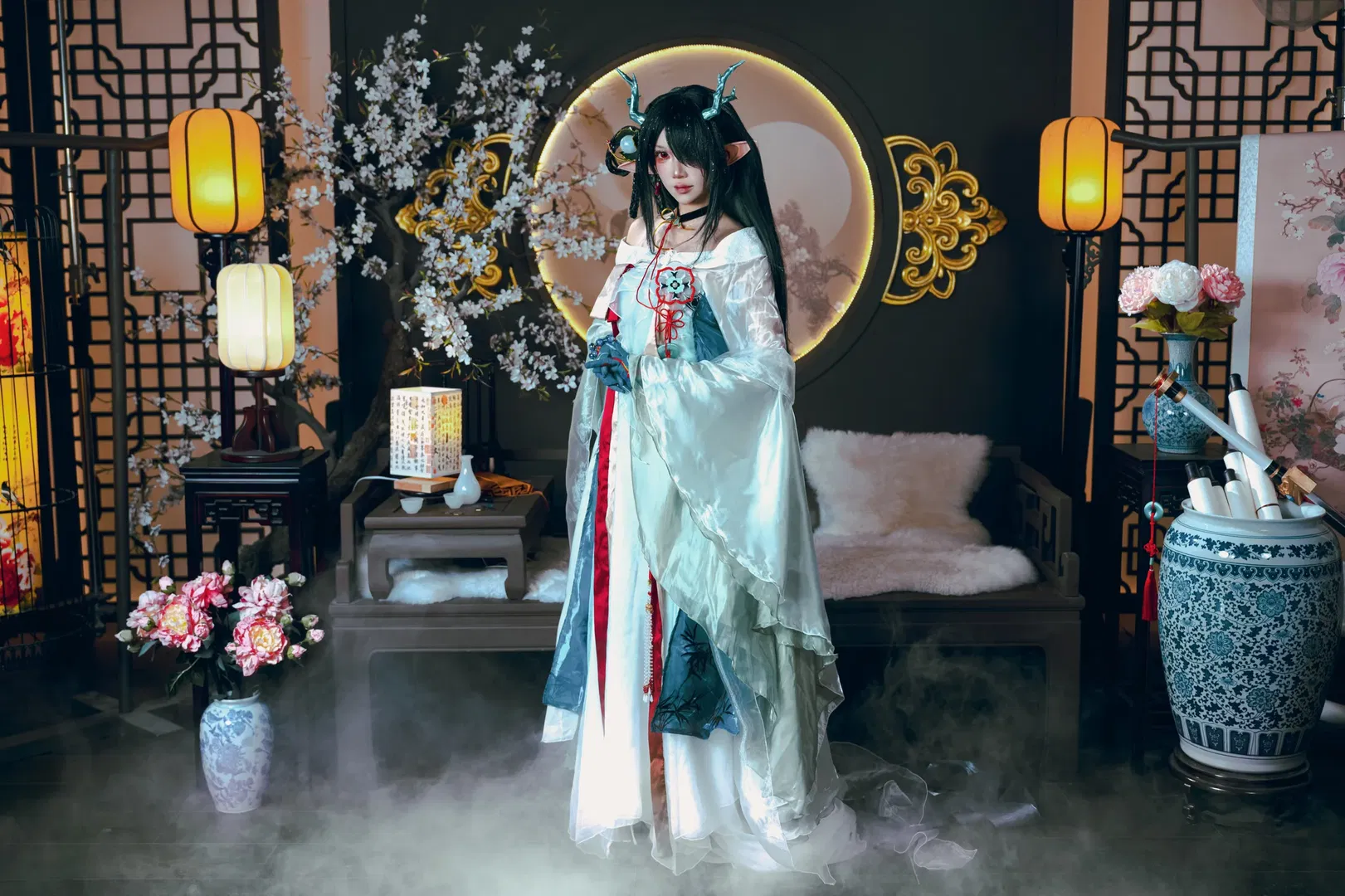 【夕cos】明日方舟青玉硯的國風幻境 - 第 9 張