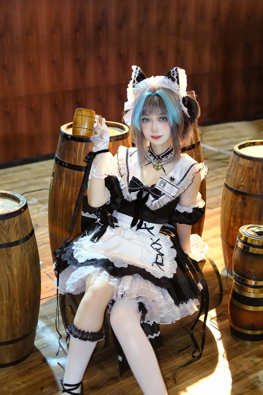【柴郡cos】碧蓝航线皇家女仆的漫展日常 - 第 3 张