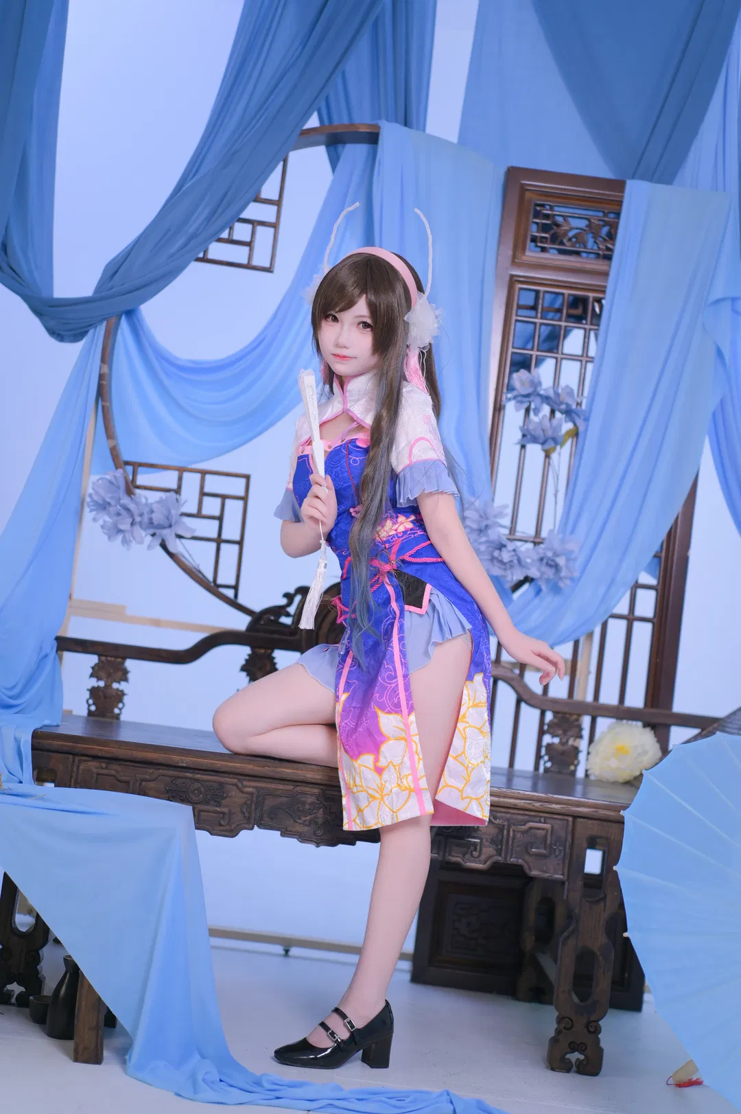 【D.Va cos】守望先锋宋哈娜的旗袍初体验 - 第 1 张