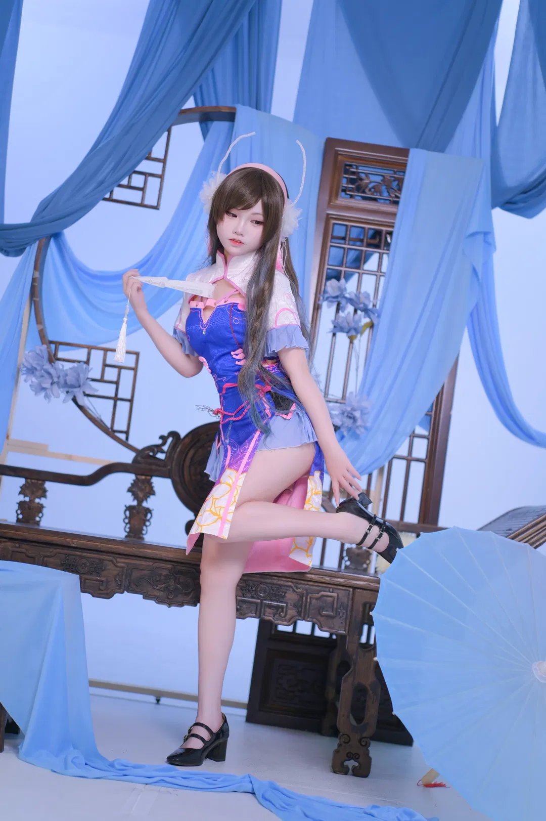 【D.Va cos】守望先锋宋哈娜的旗袍初体验 - 第 2 张