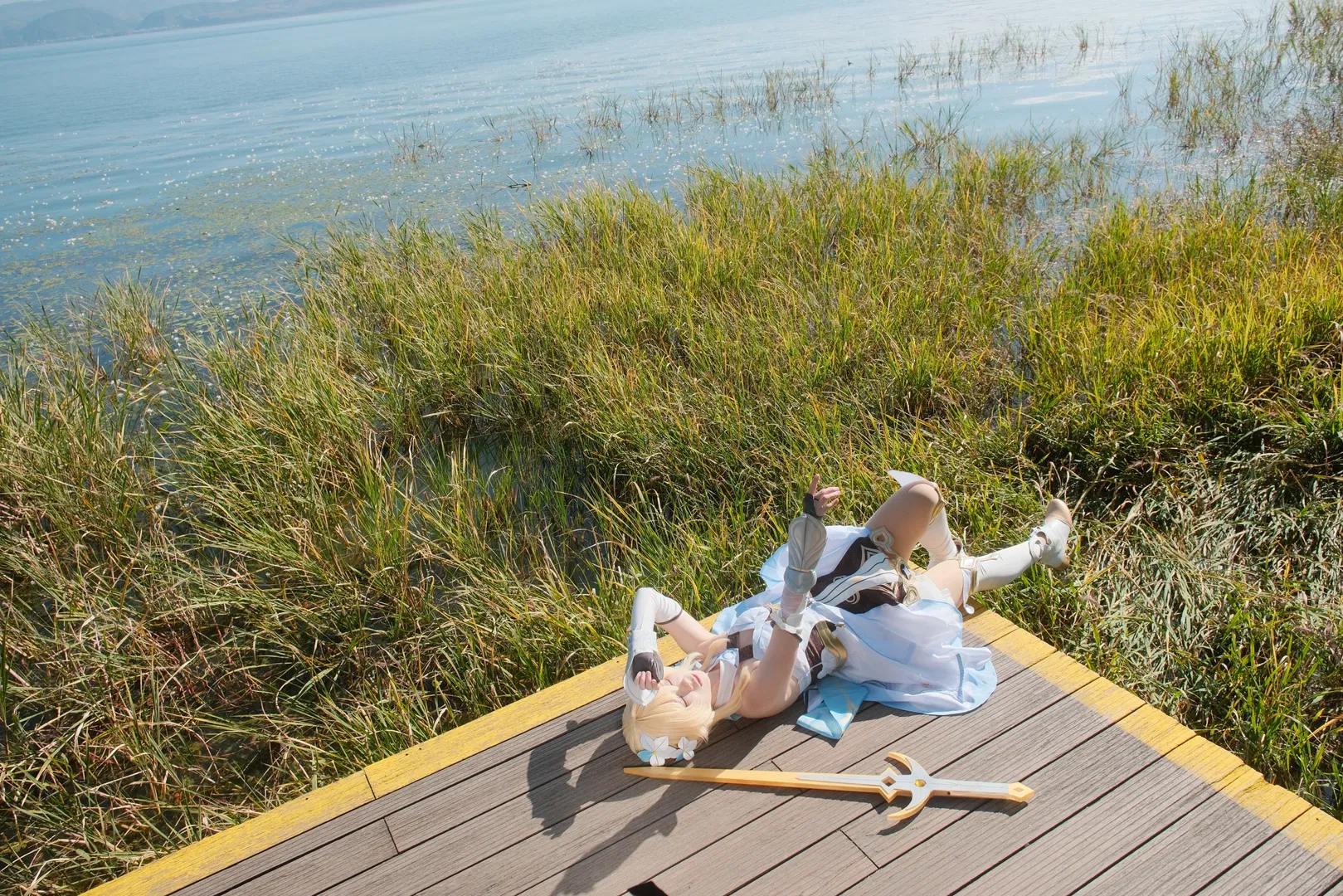 【熒cos】原神外景原圖直出，蹲個旅行者哥哥搭子 - 第 6 張