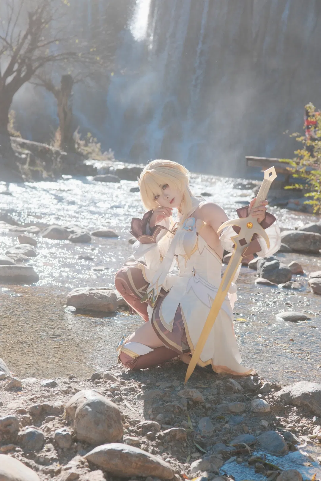 【熒cos】原神外景原圖直出，蹲個旅行者哥哥搭子 - 第 7 張