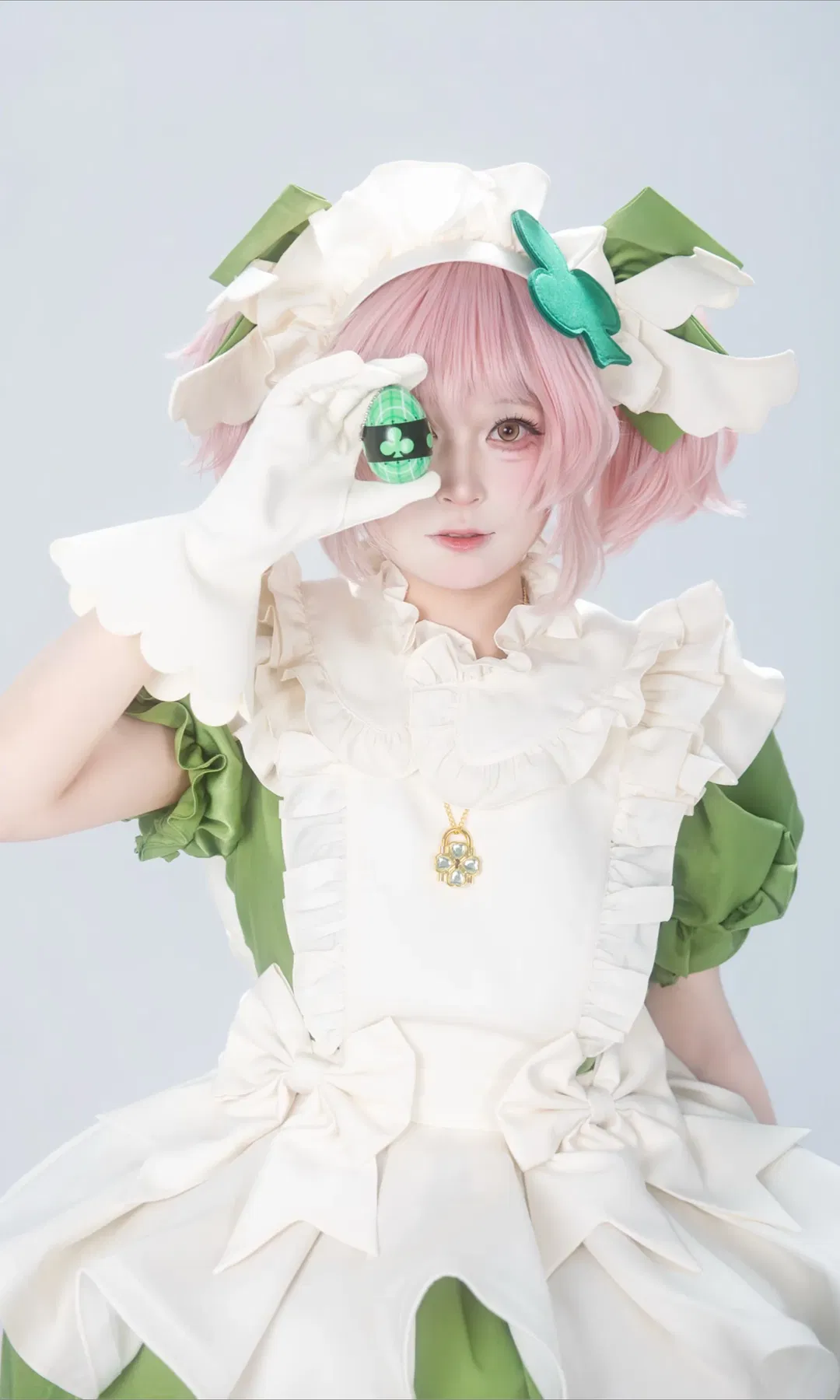 【日奈森亚梦cos】守护甜心梅花亚梦白棚存档 - 第 1 张