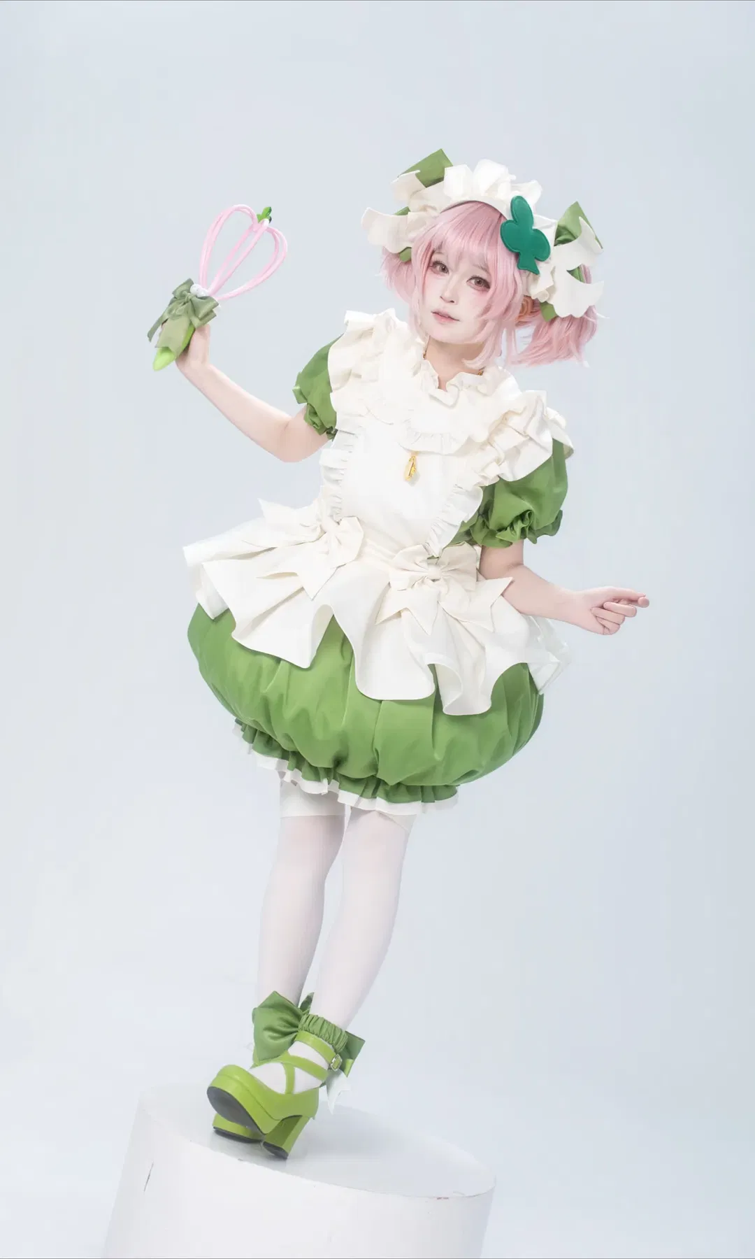 【日奈森亚梦cos】守护甜心梅花亚梦白棚存档 - 第 2 张