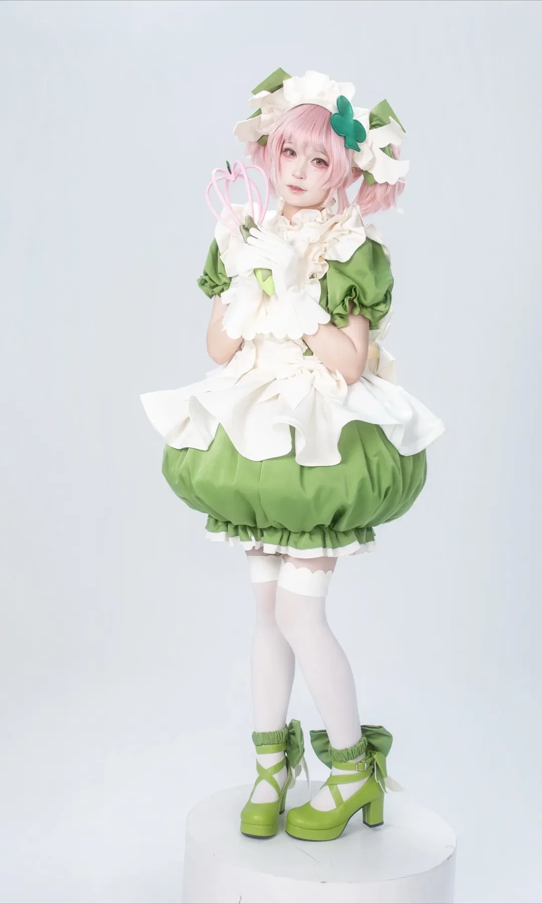【日奈森亚梦cos】守护甜心梅花亚梦白棚存档 - 第 3 张