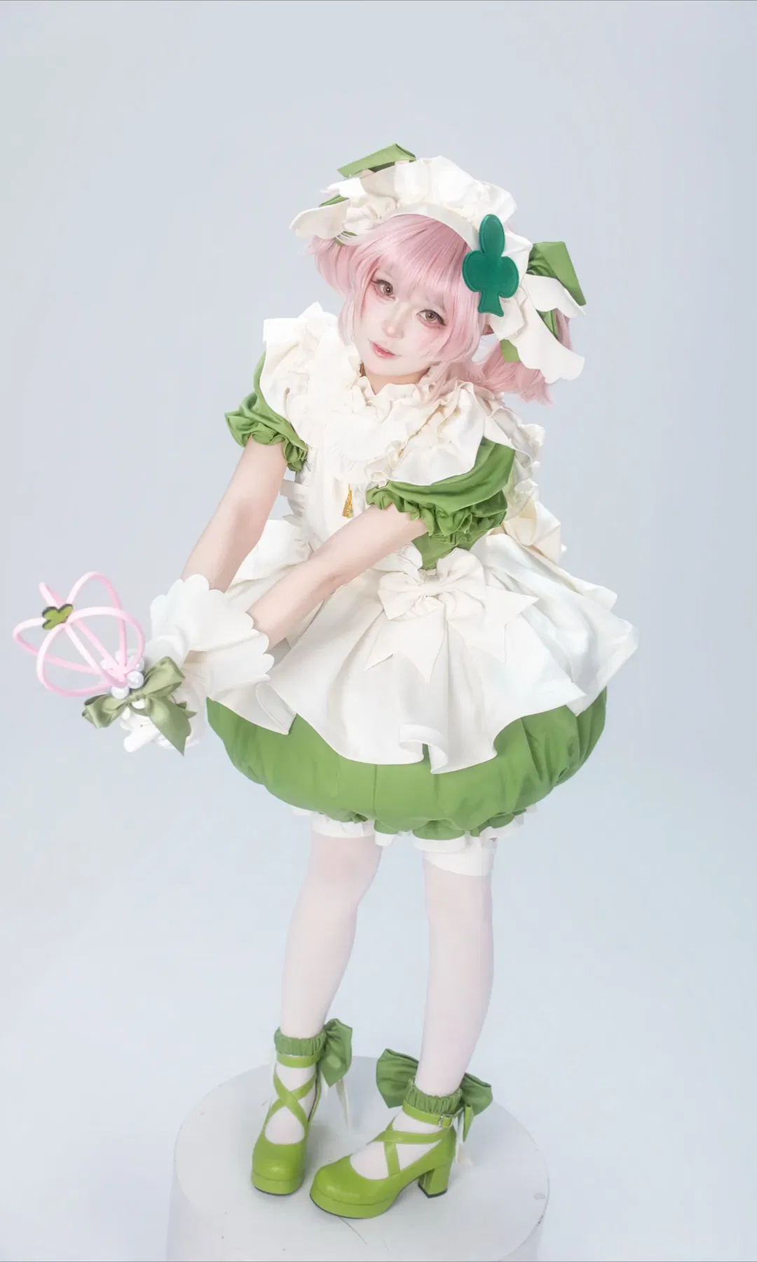 【日奈森亚梦cos】守护甜心梅花亚梦白棚存档 - 第 4 张