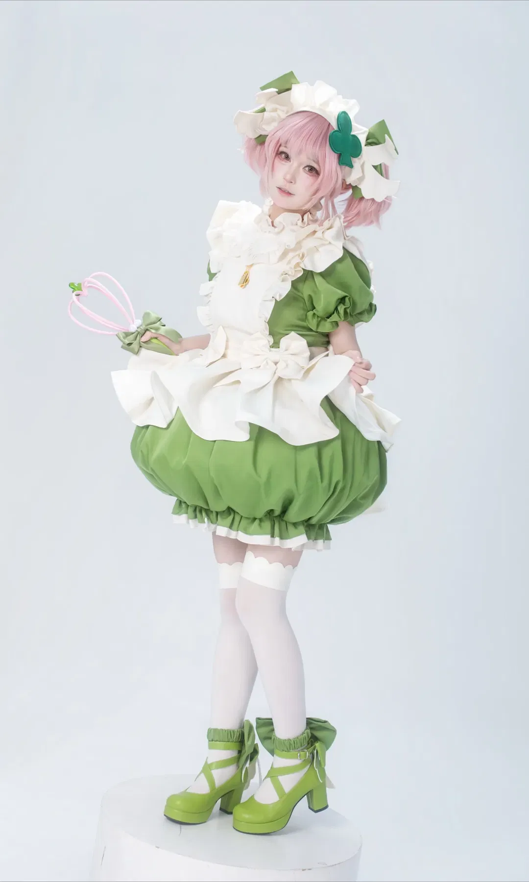 【日奈森亚梦cos】守护甜心梅花亚梦白棚存档 - 第 5 张