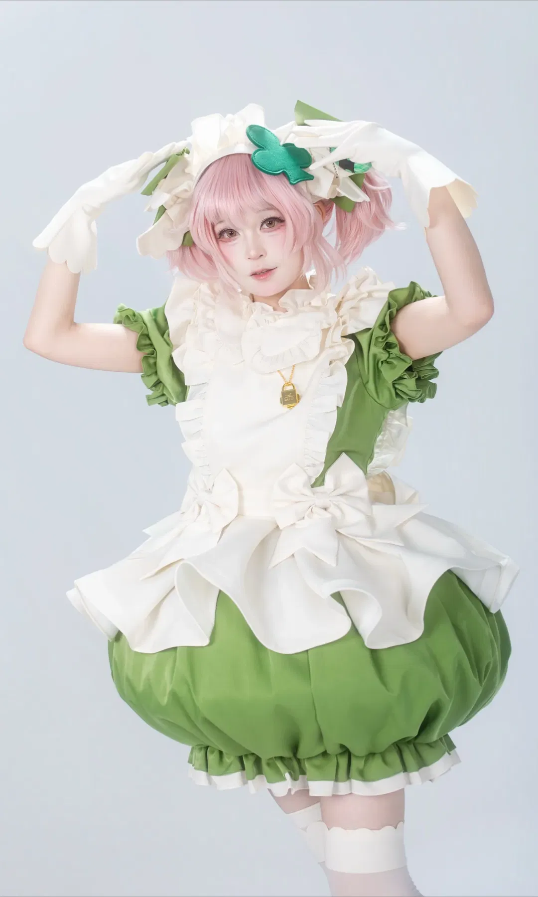 【日奈森亚梦cos】守护甜心梅花亚梦白棚存档 - 第 7 张