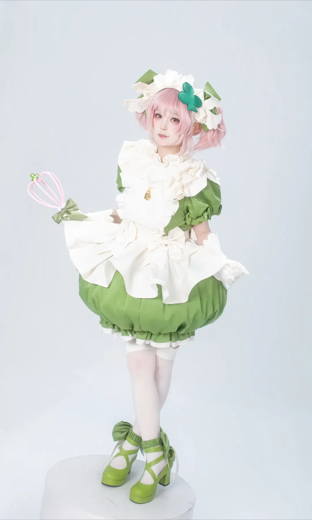 【日奈森亚梦cos】守护甜心梅花亚梦白棚存档 - 第 8 张