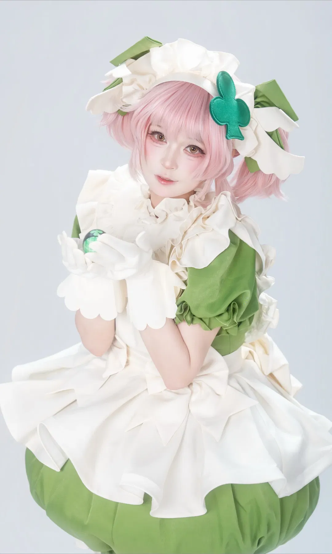 【日奈森亚梦cos】守护甜心梅花亚梦白棚存档 - 第 9 张