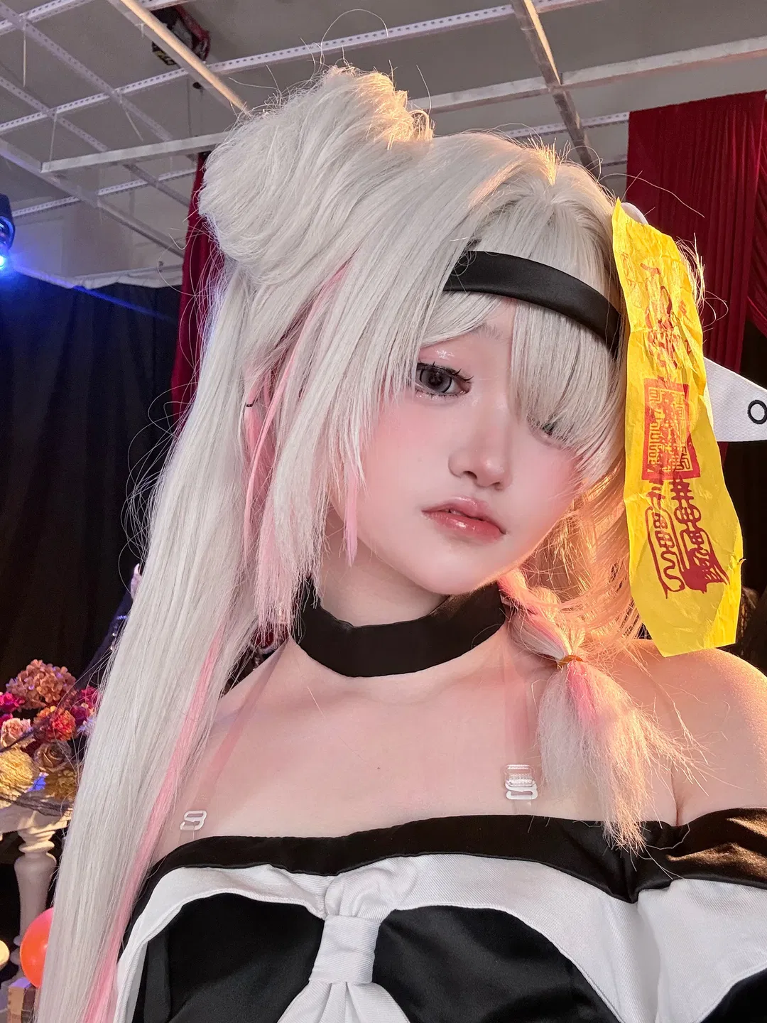 【普拉娜cos】蔚蓝档案普拉娜小僵尸妆造细节 - 第 2 张