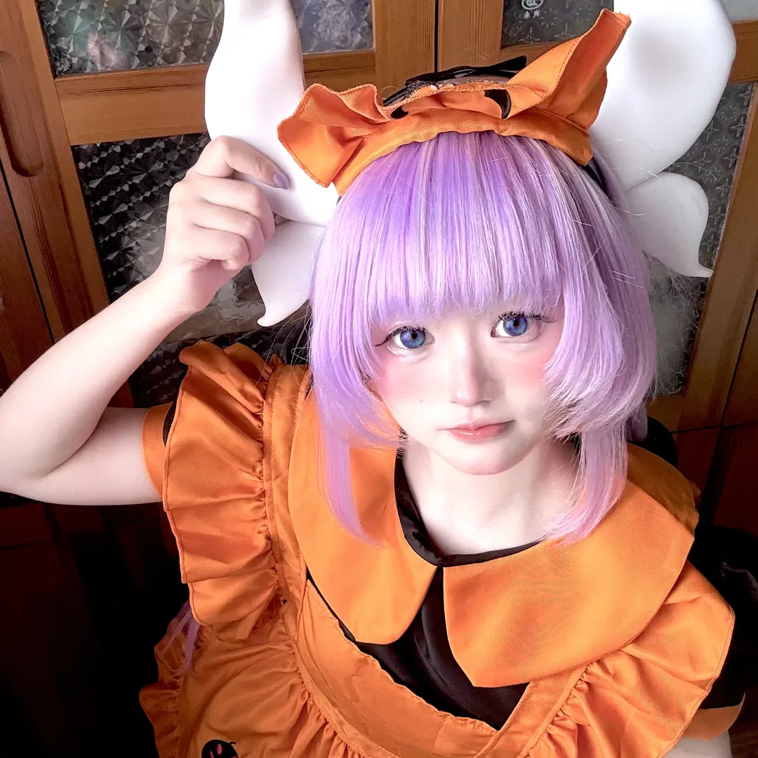 【康娜cos】小林家的龙女仆万圣节造型分享 - 第 3 张