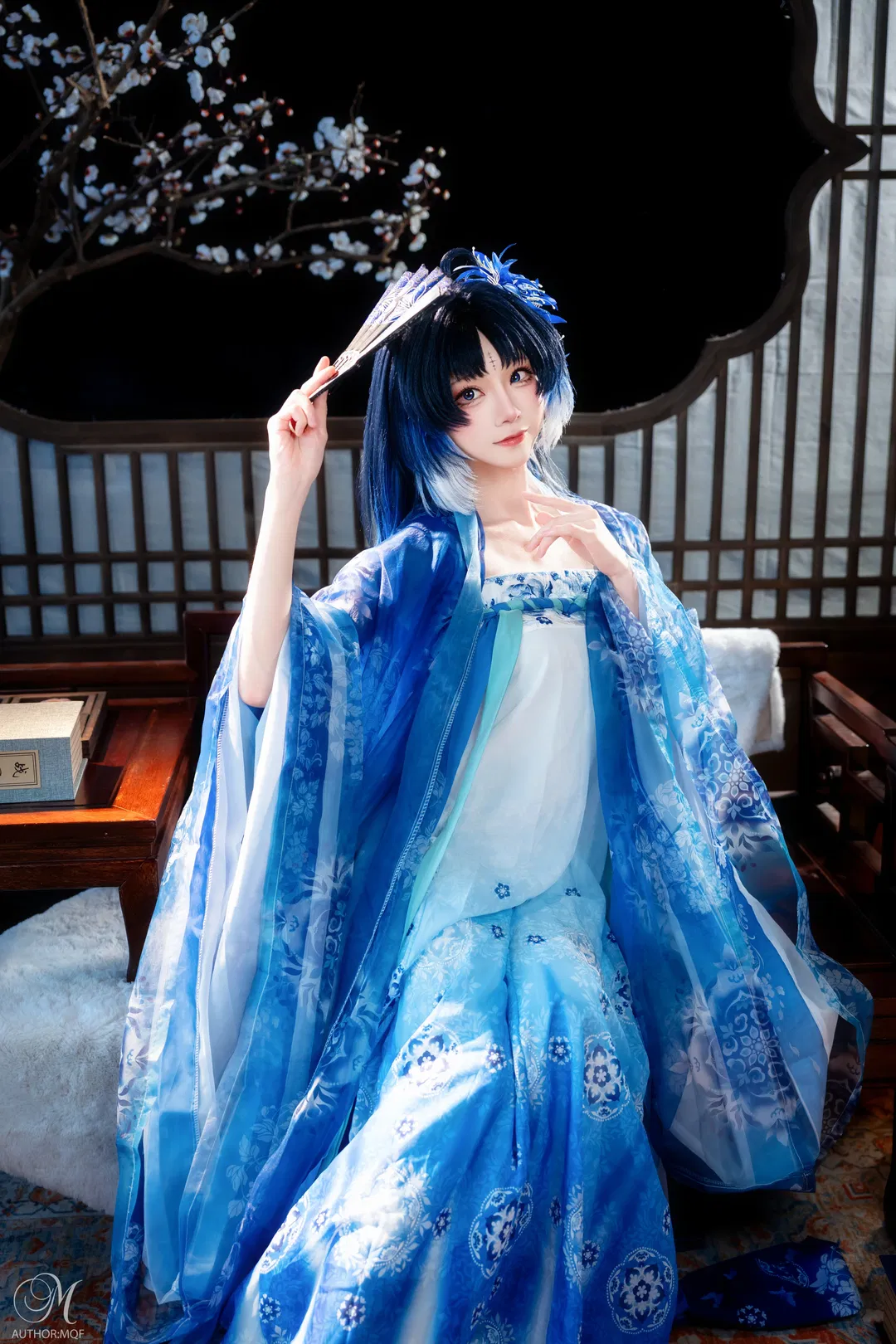 【秧秧cos】鸣潮中那一抹清新的国风幽蓝 - 第 5 张