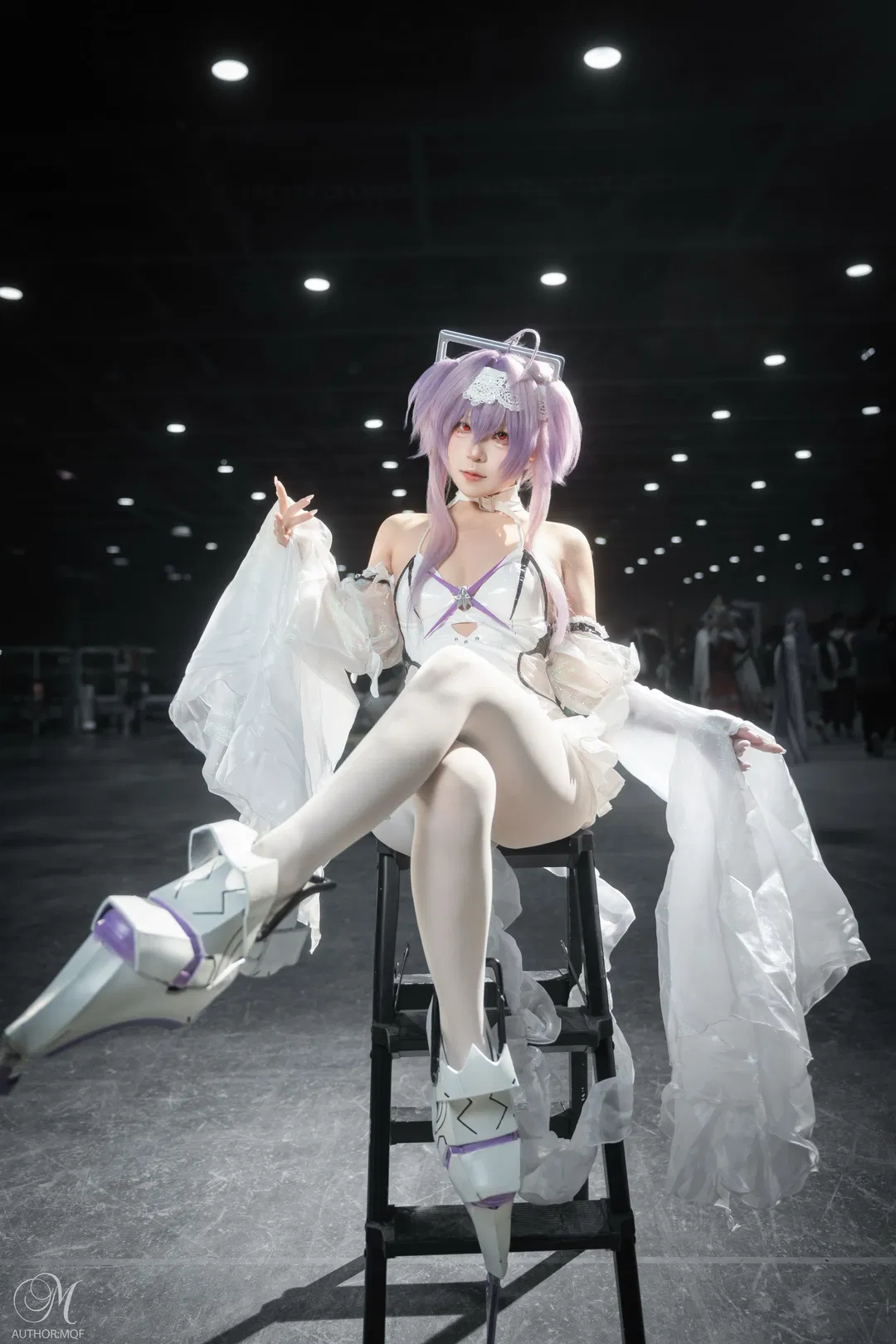 【莉贝雷利奥cos】NIKKE胜利女神的科技感与幻彩薄纱 - 第 1 张