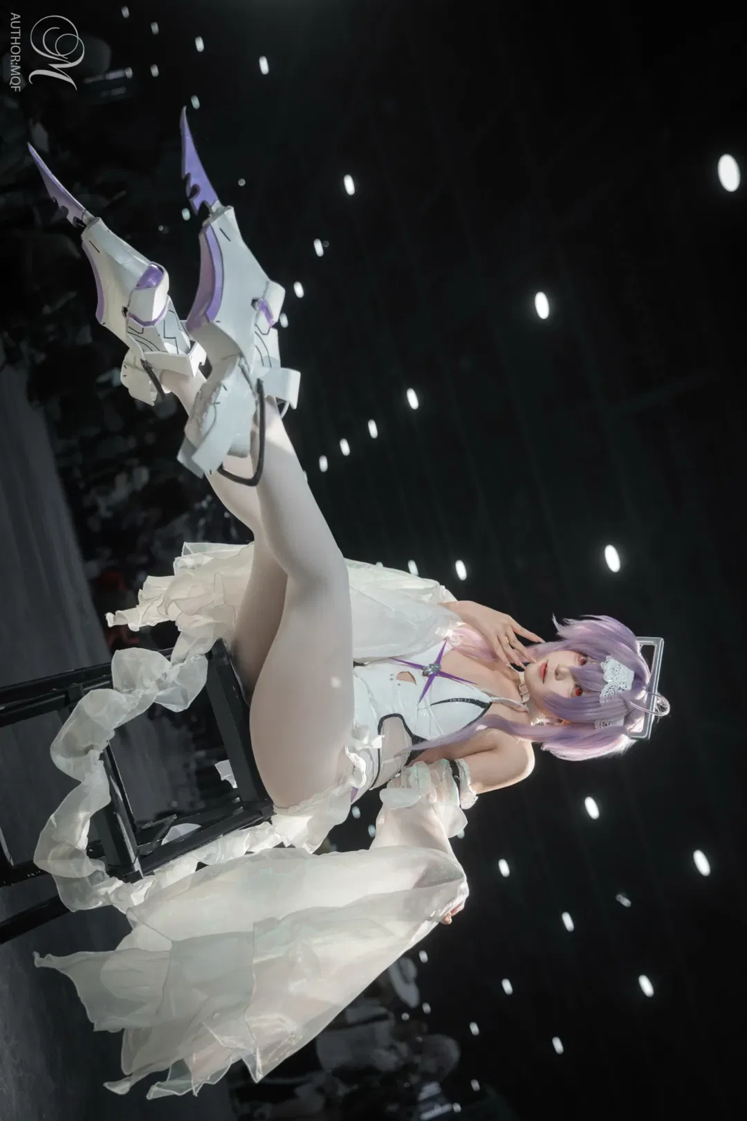 【莉贝雷利奥cos】NIKKE胜利女神的科技感与幻彩薄纱 - 第 2 张