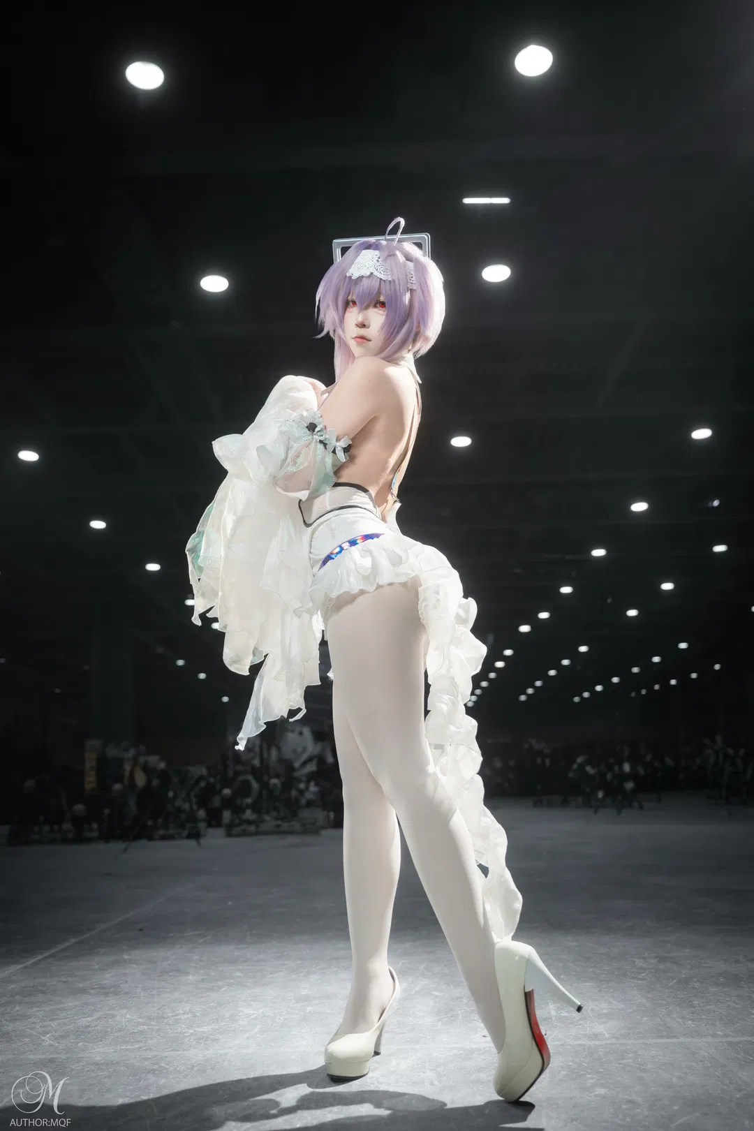 【莉贝雷利奥cos】NIKKE胜利女神的科技感与幻彩薄纱 - 第 4 张
