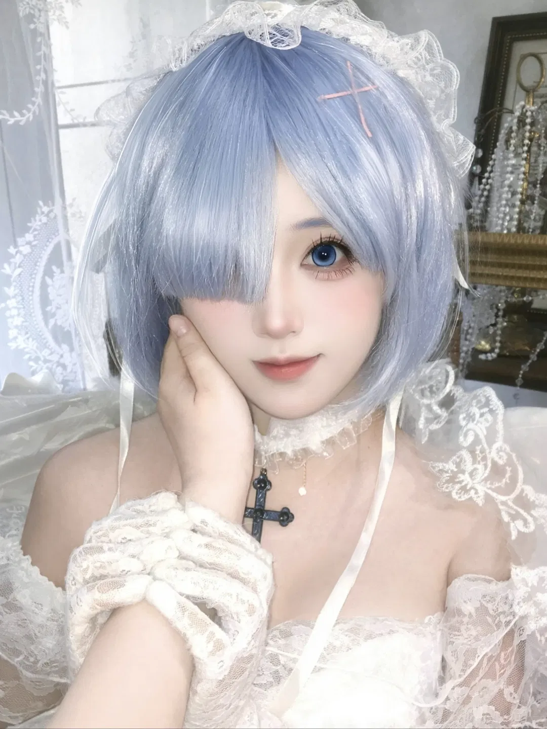 【蕾姆cos】從零開始的異世界，花嫁私設蕾姆的溫柔定格