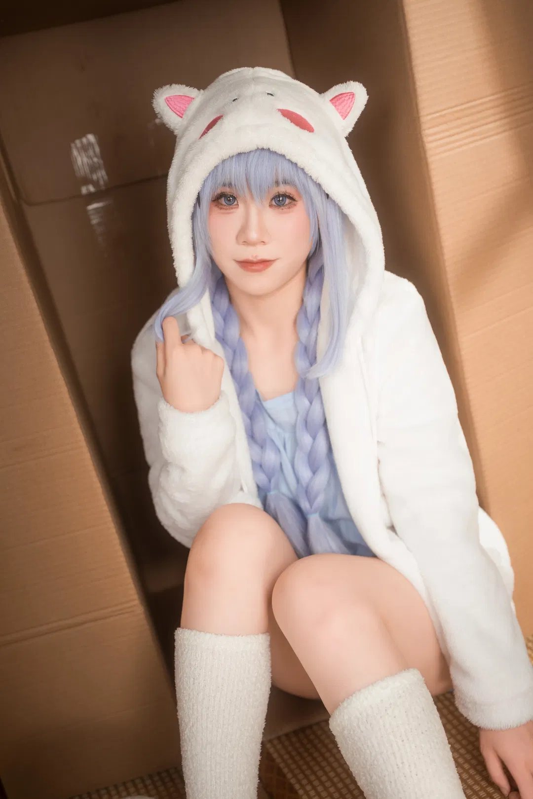 【智乃cos】点兔纸箱打包计划，今天你要带我走吗 - 第 3 张