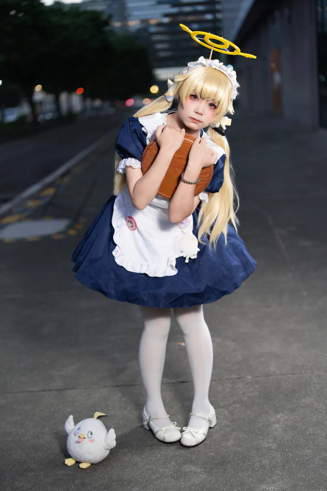 【日富美cos】蔚蓝档案天使女仆私设的漫展记录 - 第 3 张