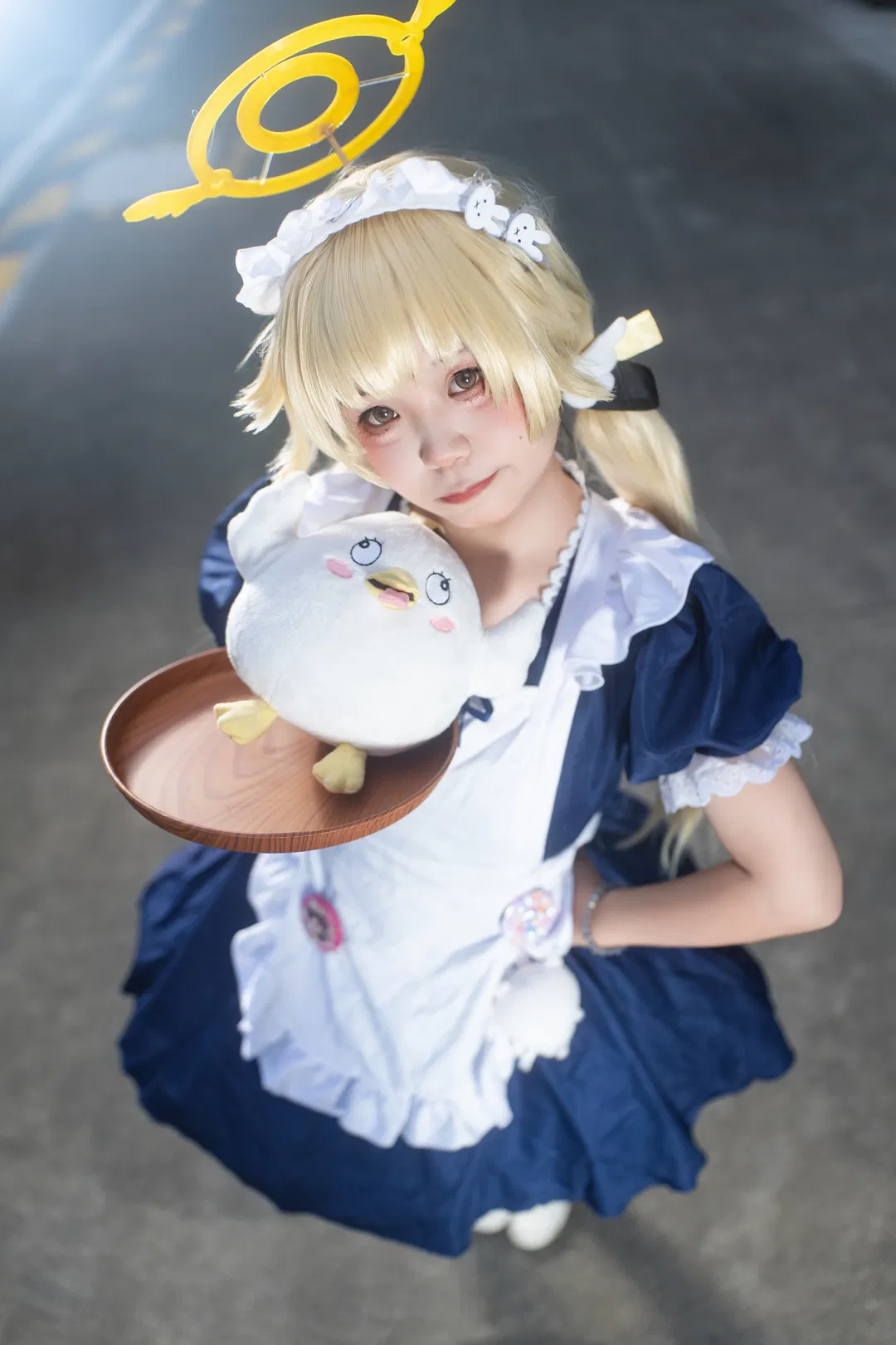 【日富美cos】蔚蓝档案天使女仆私设的漫展记录 - 第 4 张