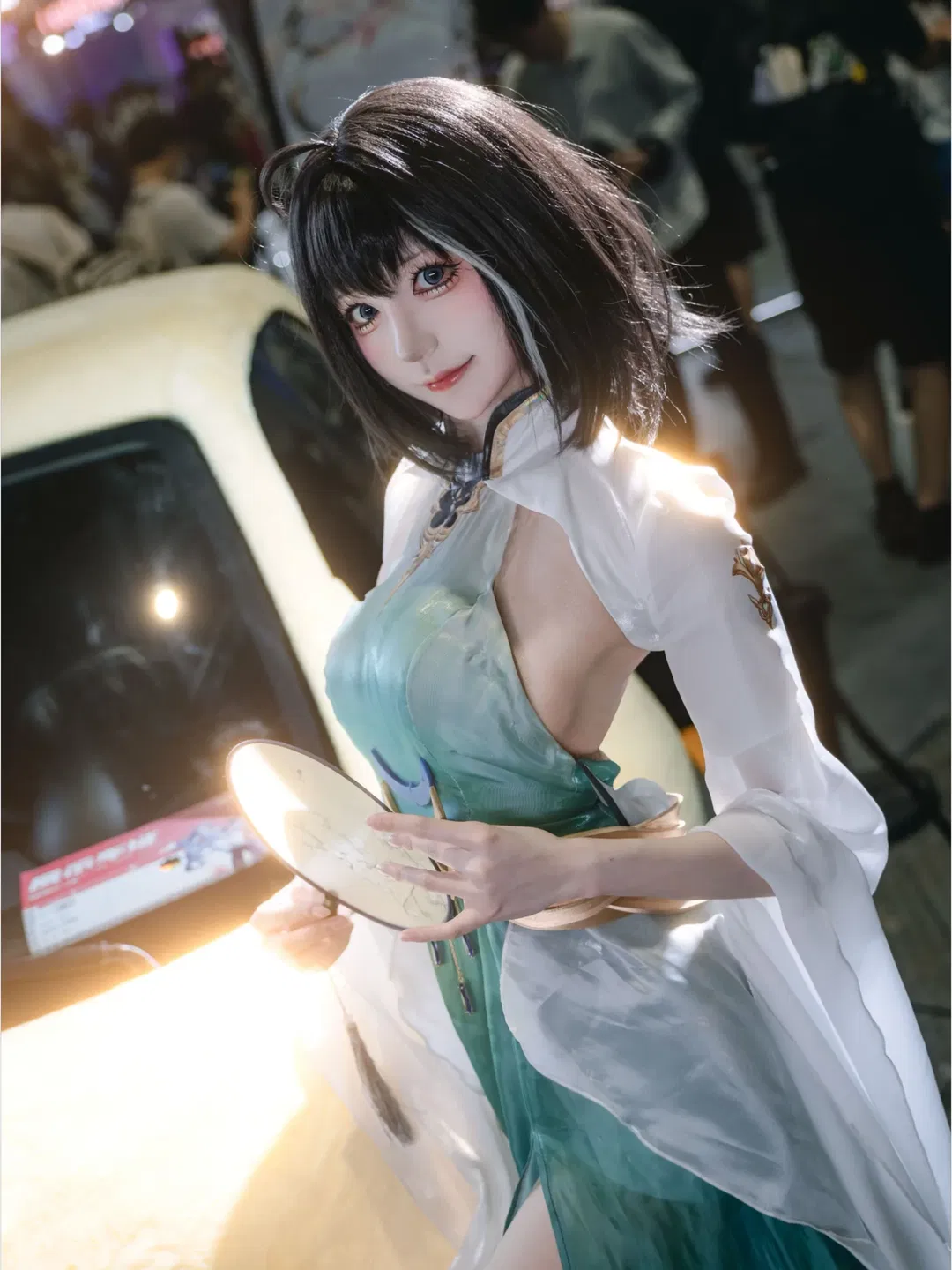 【华甲cos】碧蓝航线BW2026场照，和我的小黄鸡痛车 - 第 1 张