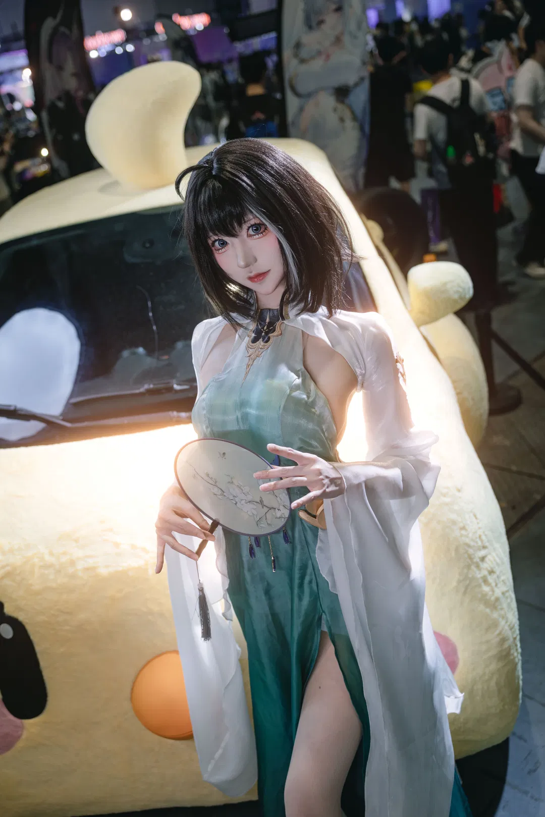 【华甲cos】碧蓝航线BW2026场照，和我的小黄鸡痛车 - 第 3 张